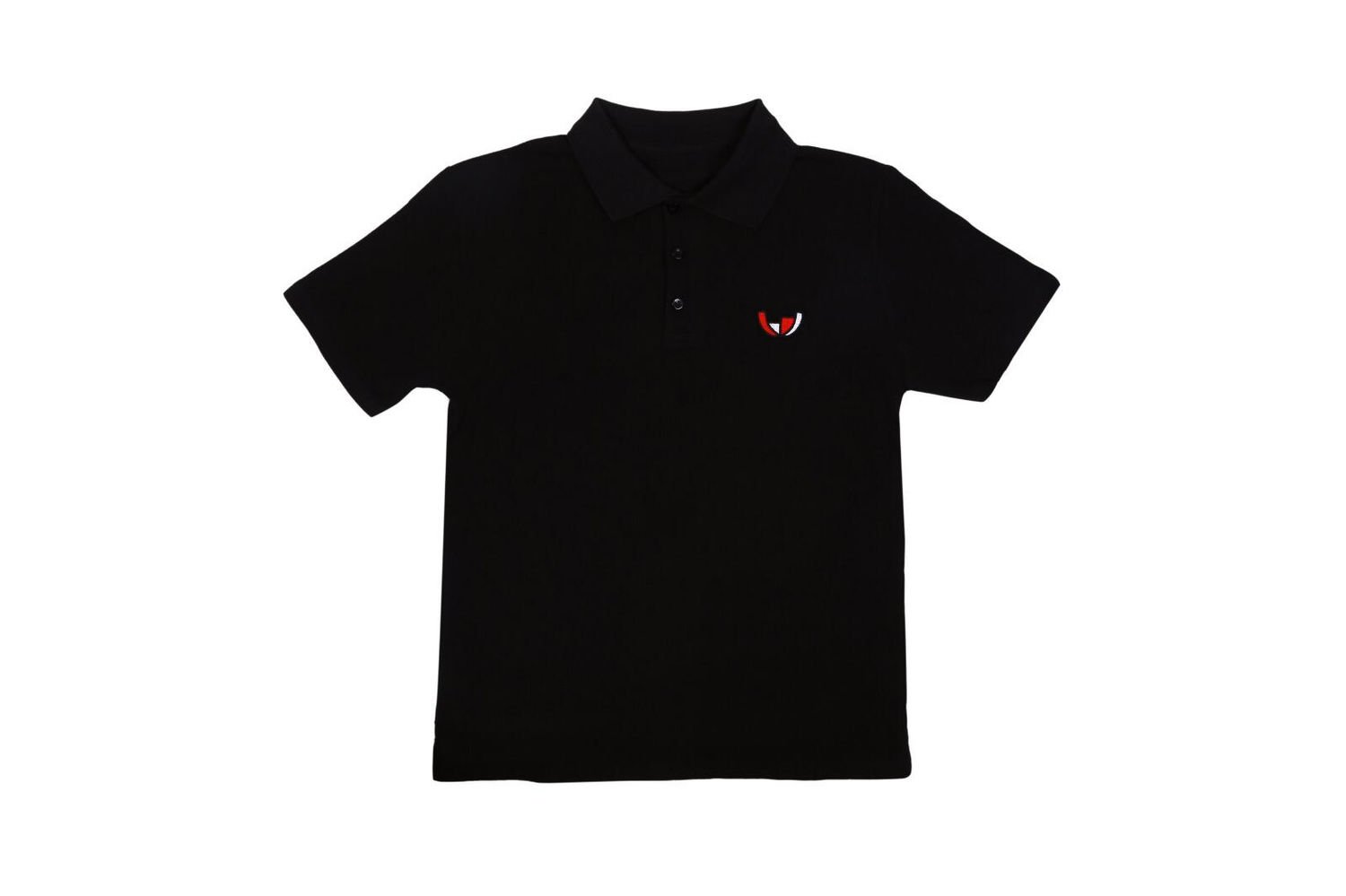 LİSE SİYAH KISA KOLLU POLO TİŞÖRT