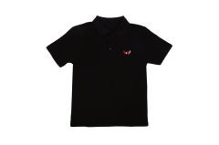LİSE SİYAH KISA KOLLU POLO TİŞÖRT