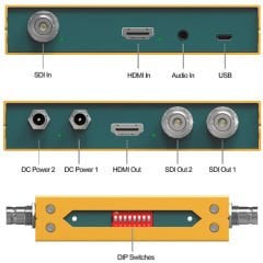 AVMATRIX SC2030 3G-SDI /HDMI SCALING CROSS CONVERTER