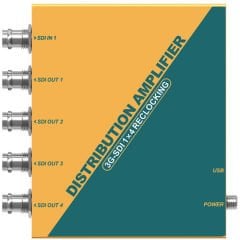 AVMATRIX SD1141 1X4 SDI RECLOKING DISTRIBUTION AMPLIFIER