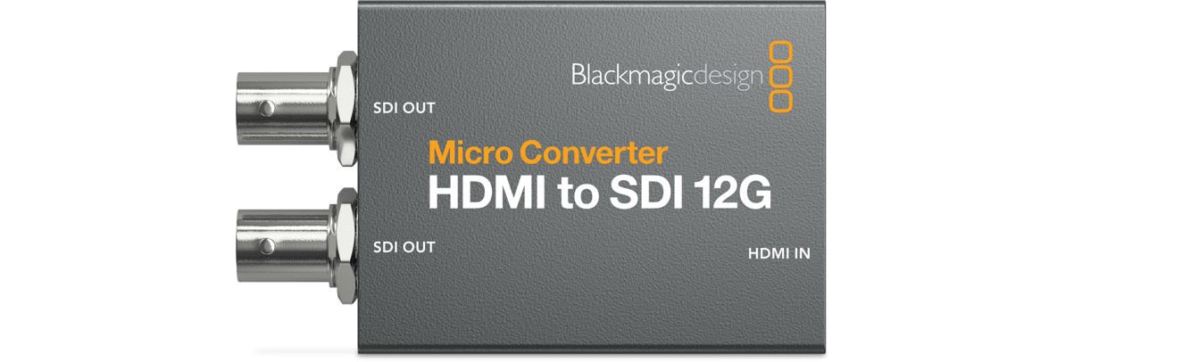 Blackmagic - Blackmagic Design Micro Converter HDMI to SDI 12G