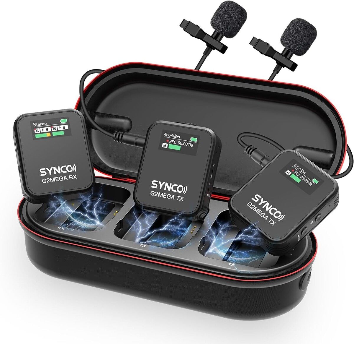 Synco G2A2 Mega Kablosuz Yaka Mikrofonu