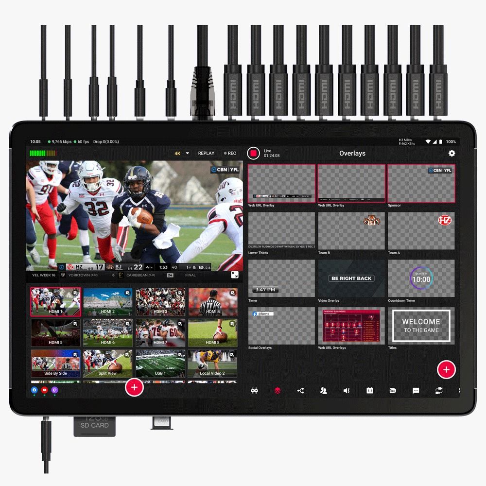 YoloBox EXTREME: Profesyonel Canlı Yayın Cihazı ve Reji Sistemi