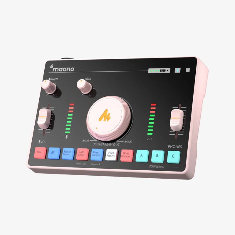 Maonocaster AMC2 NEO Tek Noktadan Akışlı Ses Mikseri ve Ses Kartı