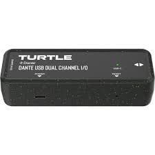 Turtle TAV-D2USB Dante Dual Channel USB-C I/O Adapter