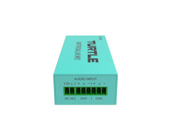 Turtle TAV-D2LEN-PRO Dante Pro Dual Channel Analog Line Input Adapter with Gain Controls