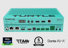Turtle TAV-CHAZY4K-TX. HDMI 2.0 4K60 4:4:4 HDR AV over IP Low Latency Transmitter