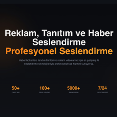 SesMatik AI Seslendirme Profesyonel Paket