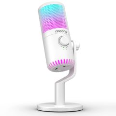 MAONO DM30RGB USB Oyun Mikrofonu (Beyaz)