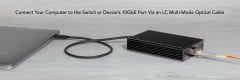 Sonnet Solo10G™ SFP+  Thunderbolt 3 Adaptör SOLO10G-SFP-T3