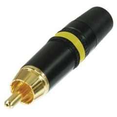 Rean NYS-373-4 Erkek RCA Konnektör (Sarı)