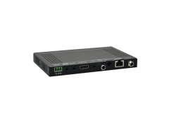 Ultra-thin HDBaseT Receiver 40m 4K UHD support audio de-embedding PoH