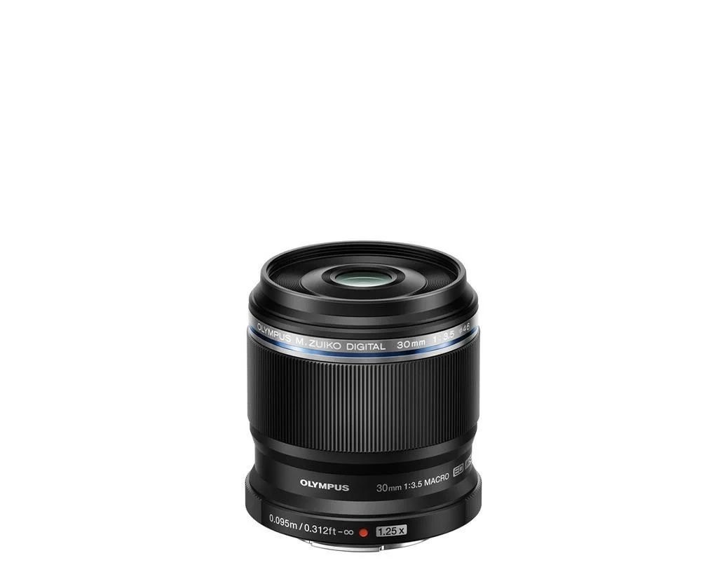 Olympus - Olympus Lens 30mm f/3,5 M.Zuiko Macro Lens - Siyah