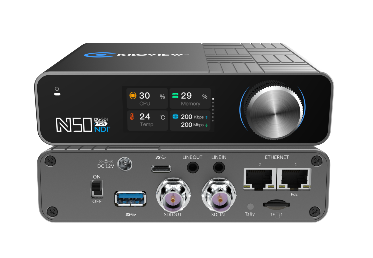 Kiloview N50 12G-SDI/USB to NDI Bi-Directional Converter