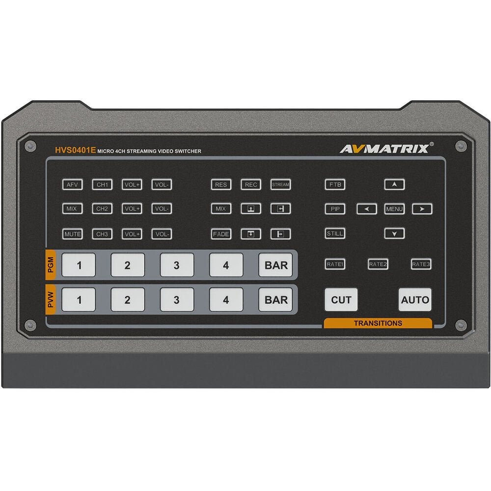 AVMATRIX HVS0401E MICRO 4 CHANNEL HDMI/ DP VIDEO SWITCHER