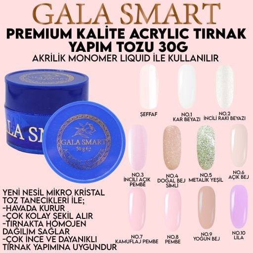 AKRİLİK TOZ 30 GR