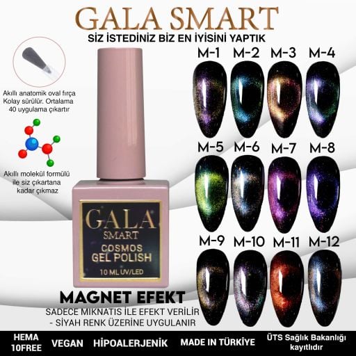 GALA SMART COSMOS KEDİ GÖZÜ SERİ 10 ml