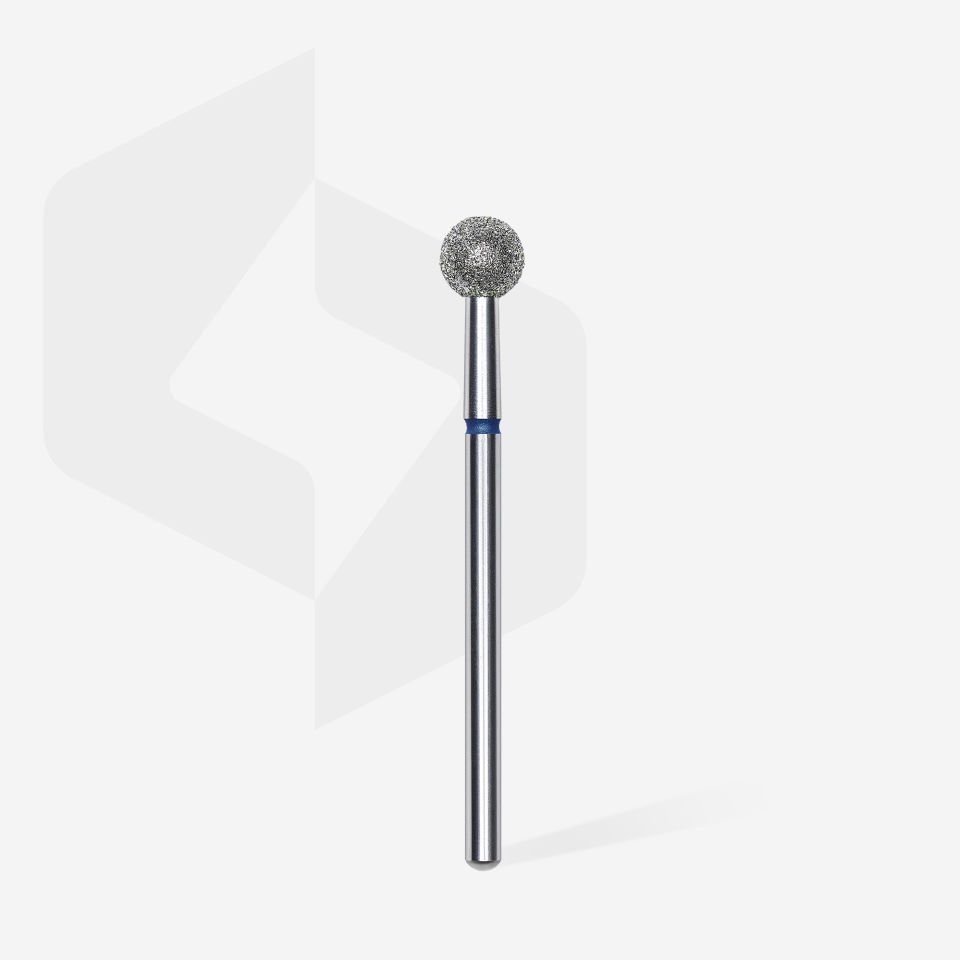 Elmas Küre Freze, Mavi, Çap 5 mm