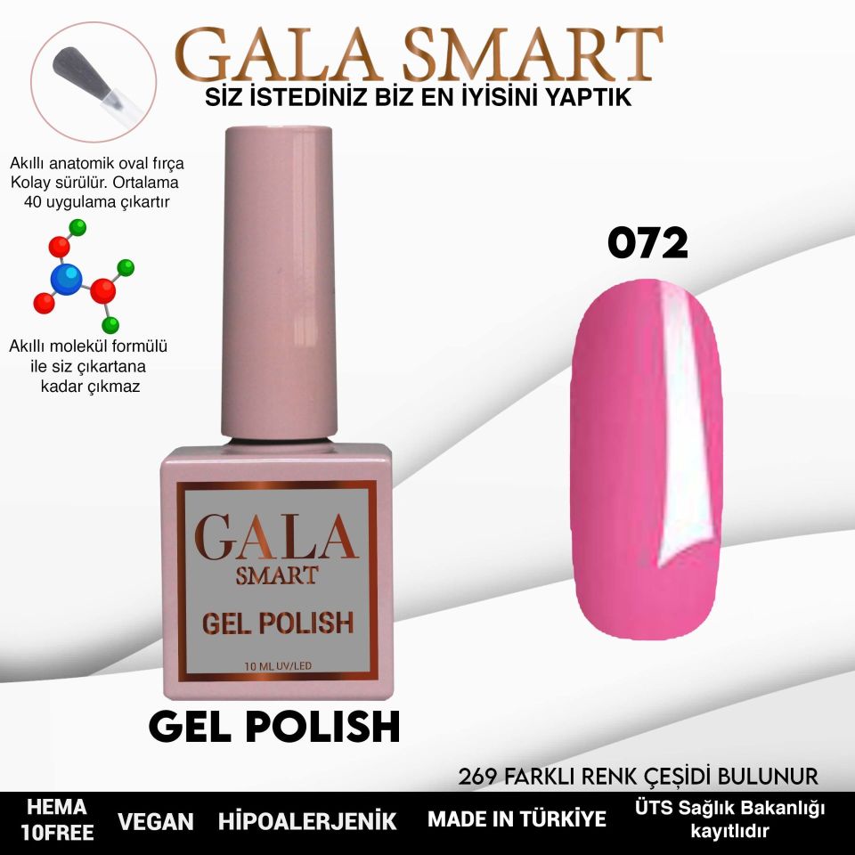 GALA CLASSİC KALICI OJE 10 mle 72