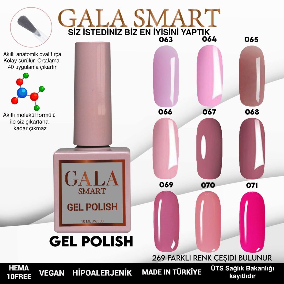 GALA CLASSİC KALICI OJE 10 mle 66