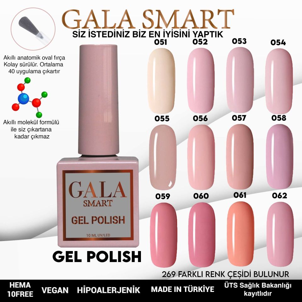 GALA CLASSİC KALICI OJE 10 mle 54