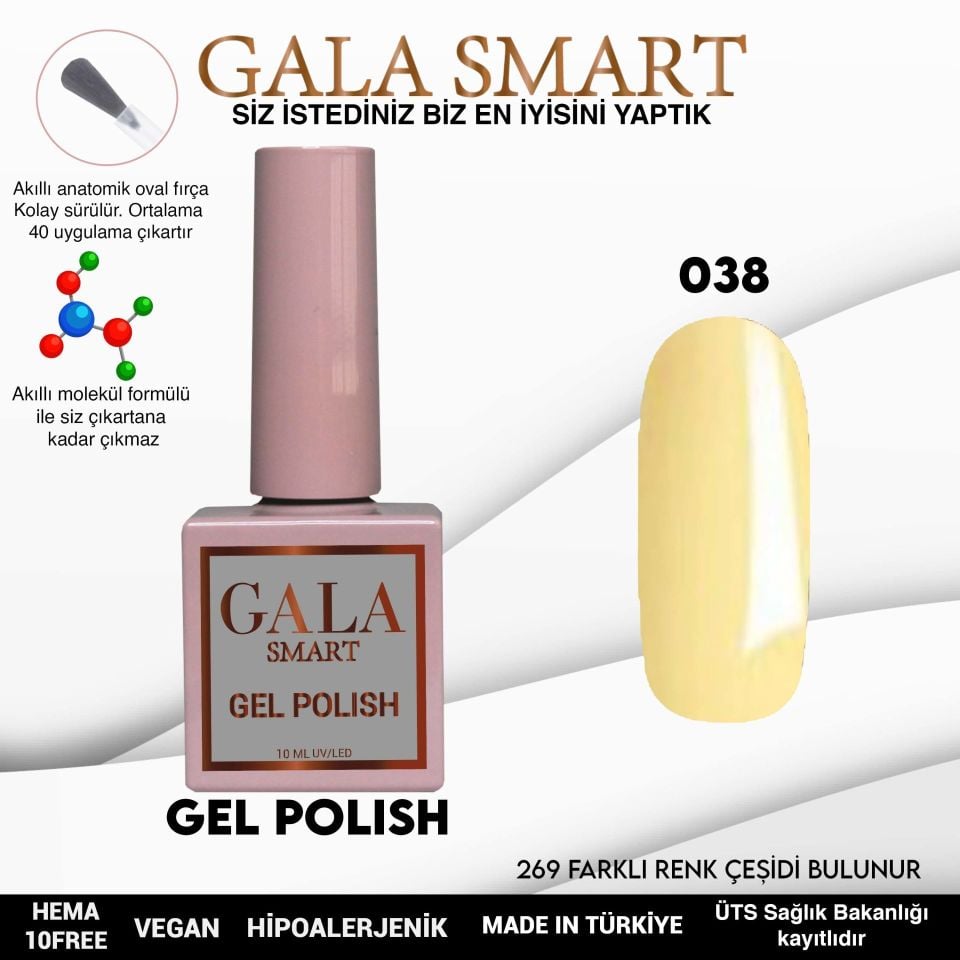 GALA CLASSİC KALICI OJE 10 mle 38