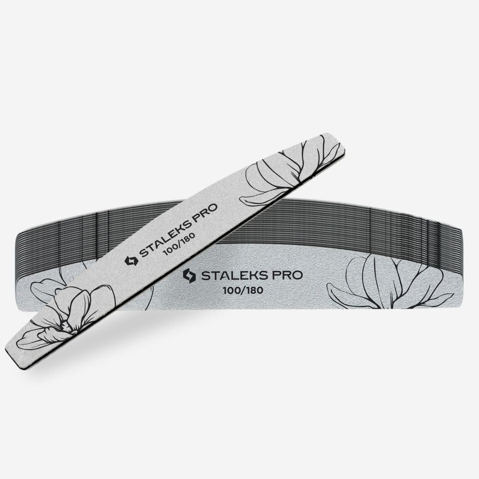Yarim Ay Kağit Tirnak Törpüsü EXPERT 40 100/180 Grit (25 Adet)