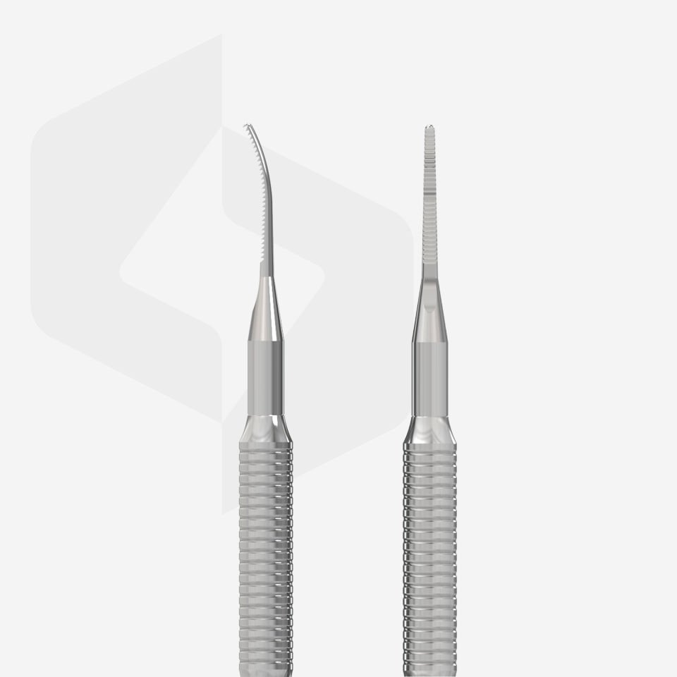 EXPERT 60 TYPE 4 Batık Tırnak Törpüsü (İnce Düz + İnce Eğri Törpü)