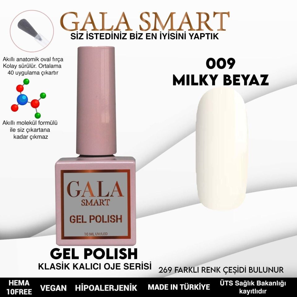 GALA CLASSİC KALICI OJE 10 mle 9