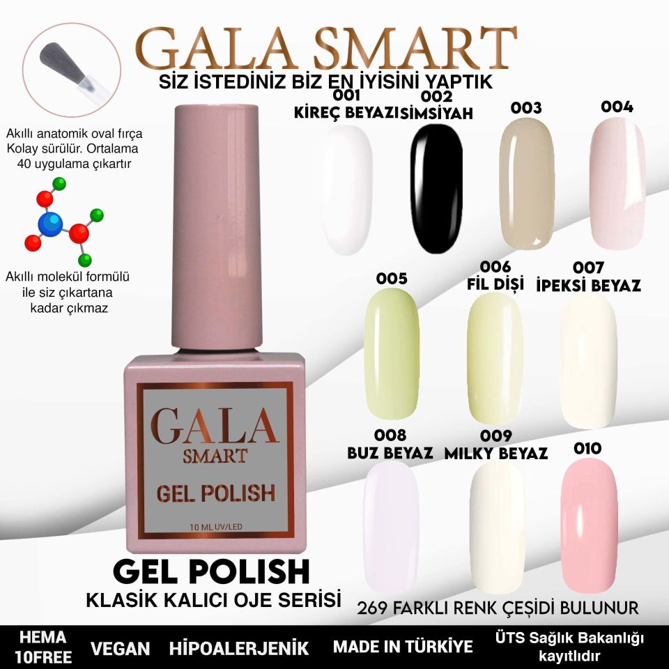 GALA CLASSİC KALICI OJE 10 mle 9