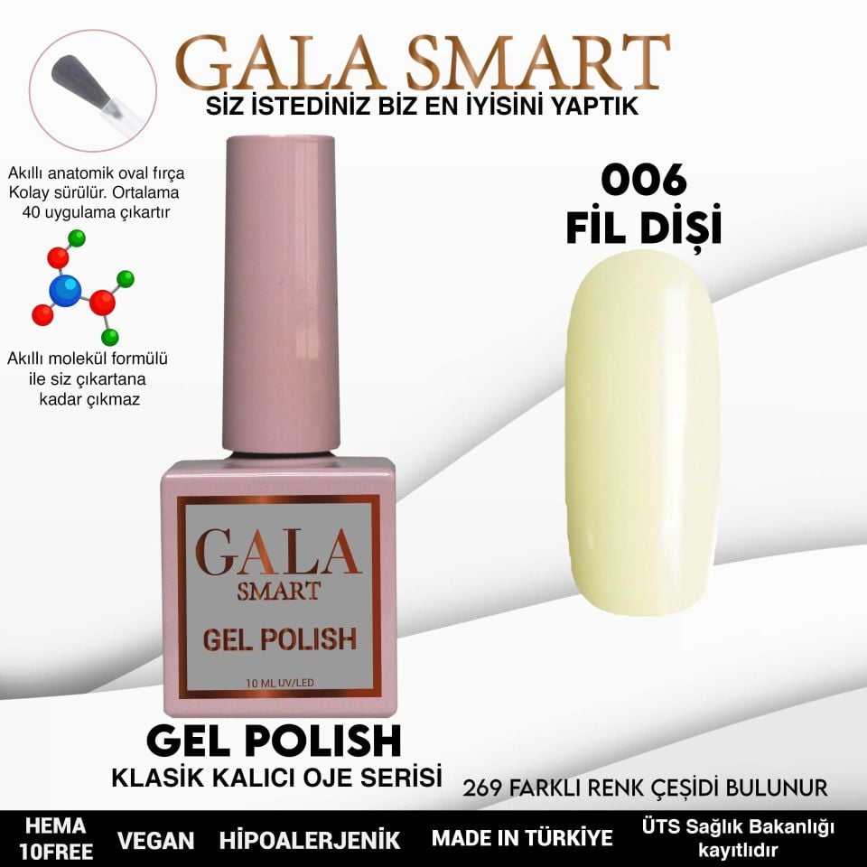 GALA CLASSİC KALICI OJE 10 mle 6