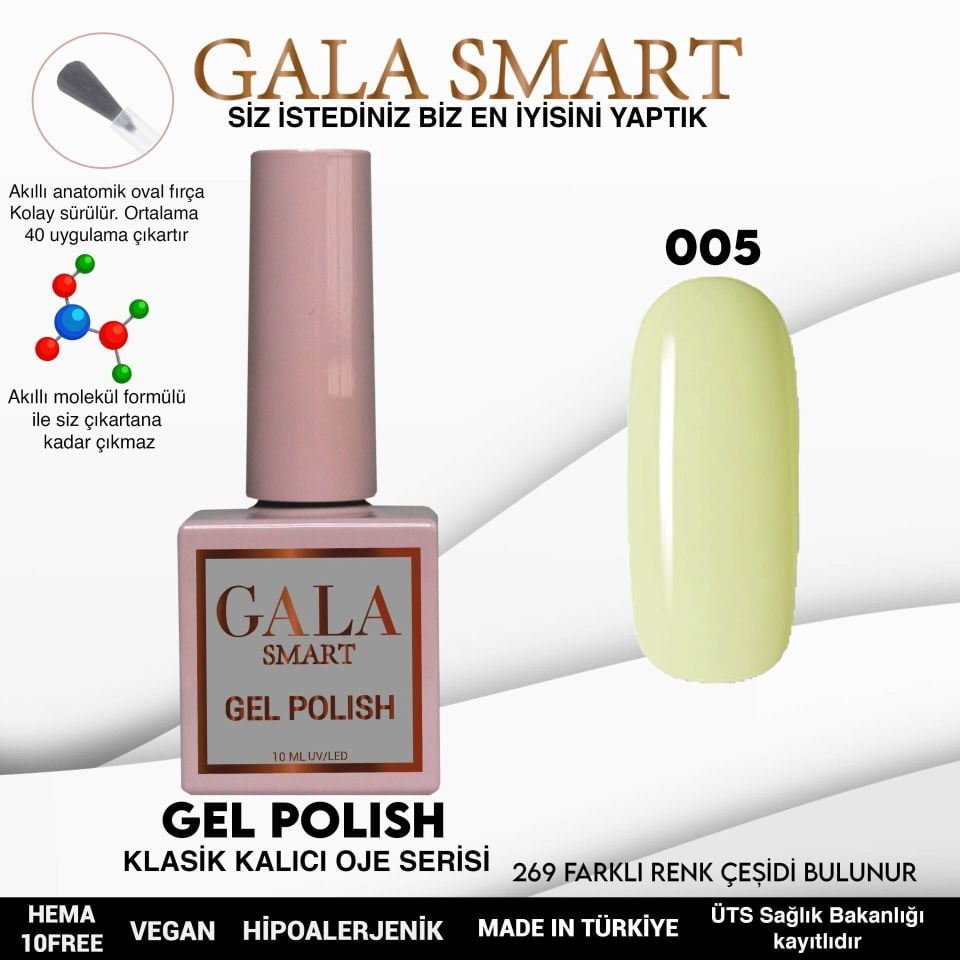 GALA CLASSİC KALICI OJE 10 mle 5