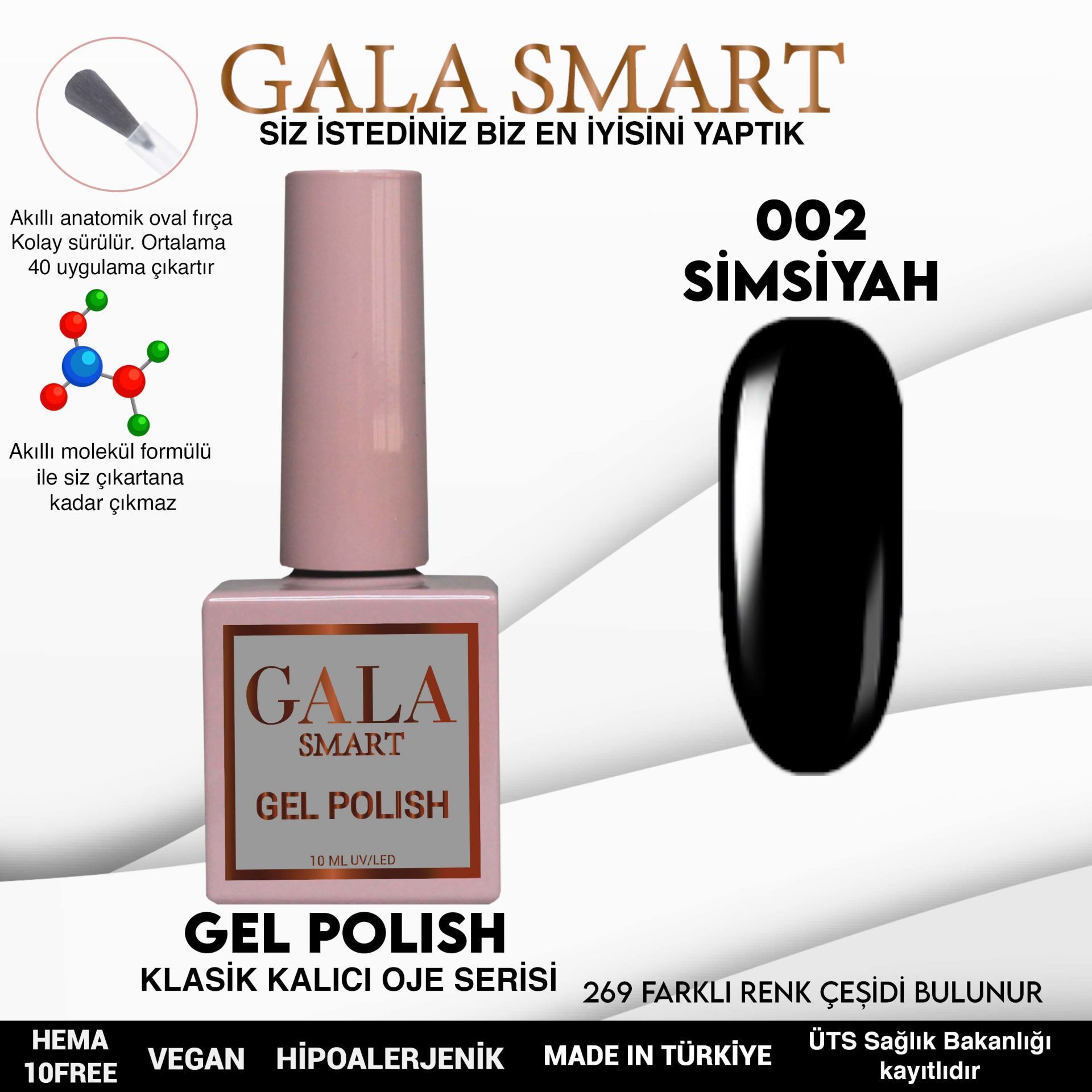 GALA CLASSİC KALICI OJE 10 mle 2