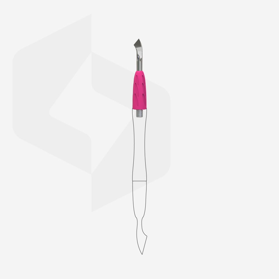 Combo UNIQ 14 Spatulanın Çalışma Kısmı Arkaya Çekilmiş Bıçak