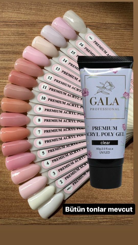 GALA PREMİUM ARCLY POLY JEL 60 ML NO:16