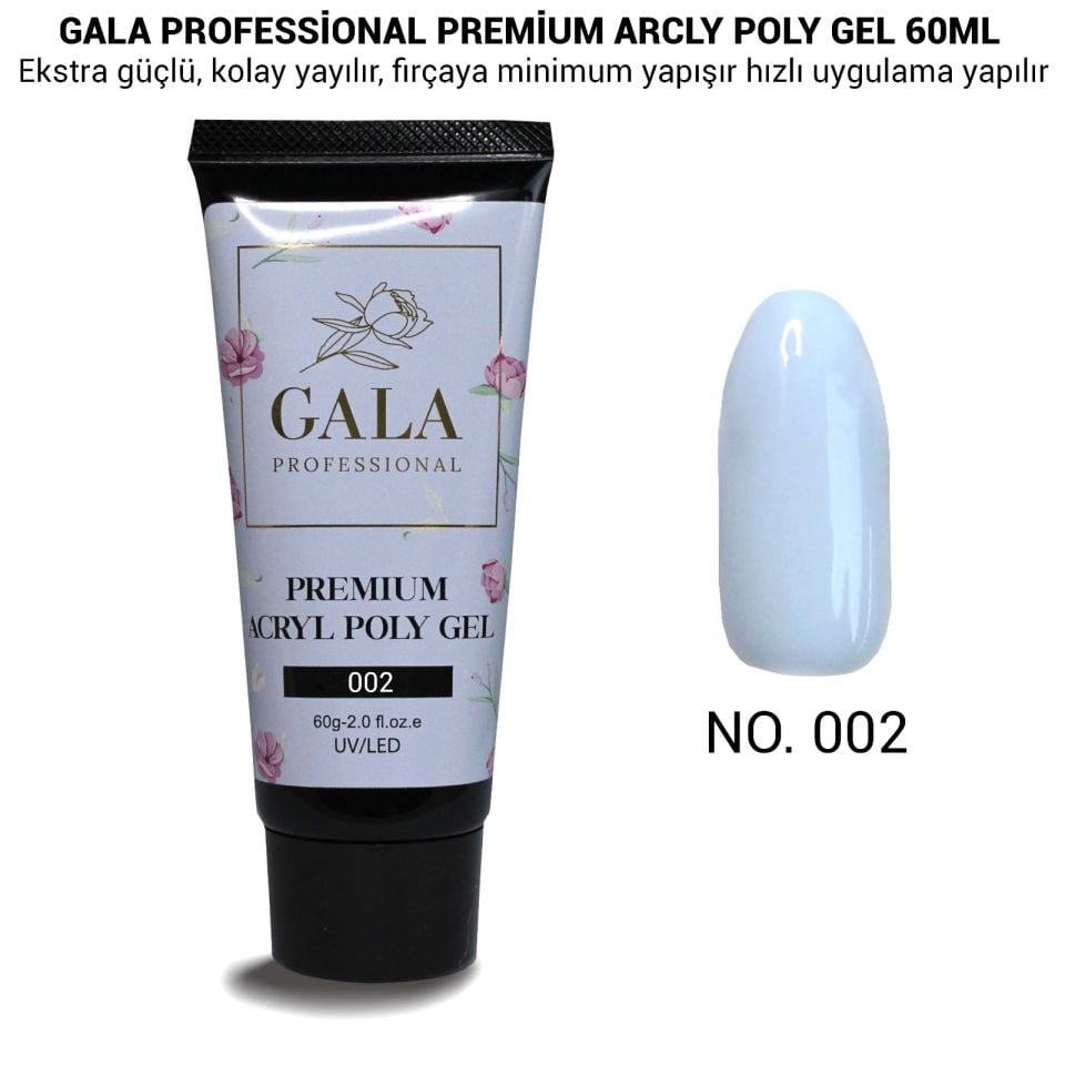 GALA PREMİUM ARCLY POLY JEL 60 ML NO:2