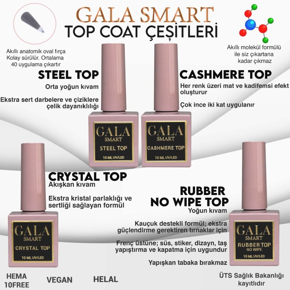 GALA SMART CASHMERE TOP 10 ml