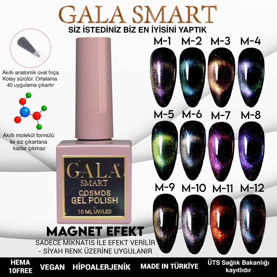 GALA COSMOS KEDİ GÖZÜ 10 ml M6