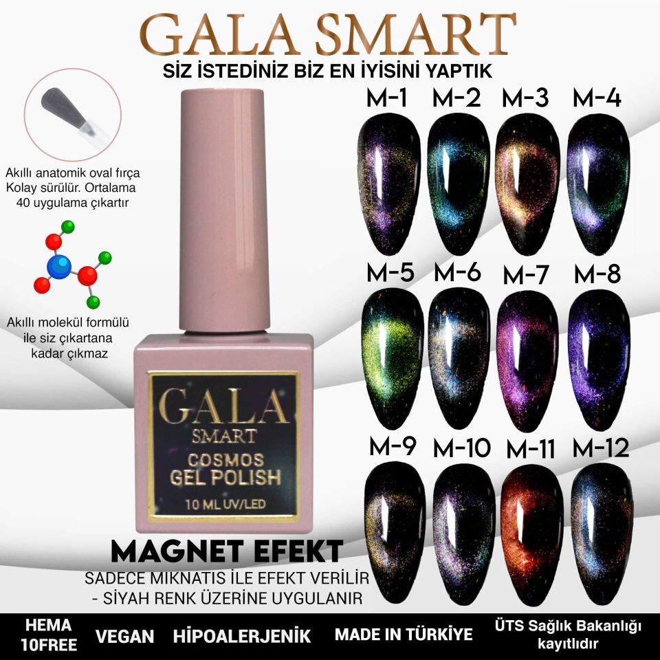 GALA COSMOS KEDİ GÖZÜ 10 ml M5
