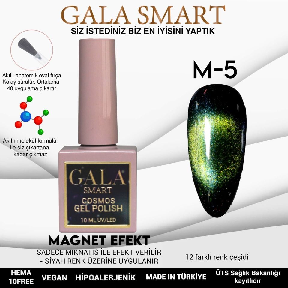 GALA COSMOS KEDİ GÖZÜ 10 ml M5