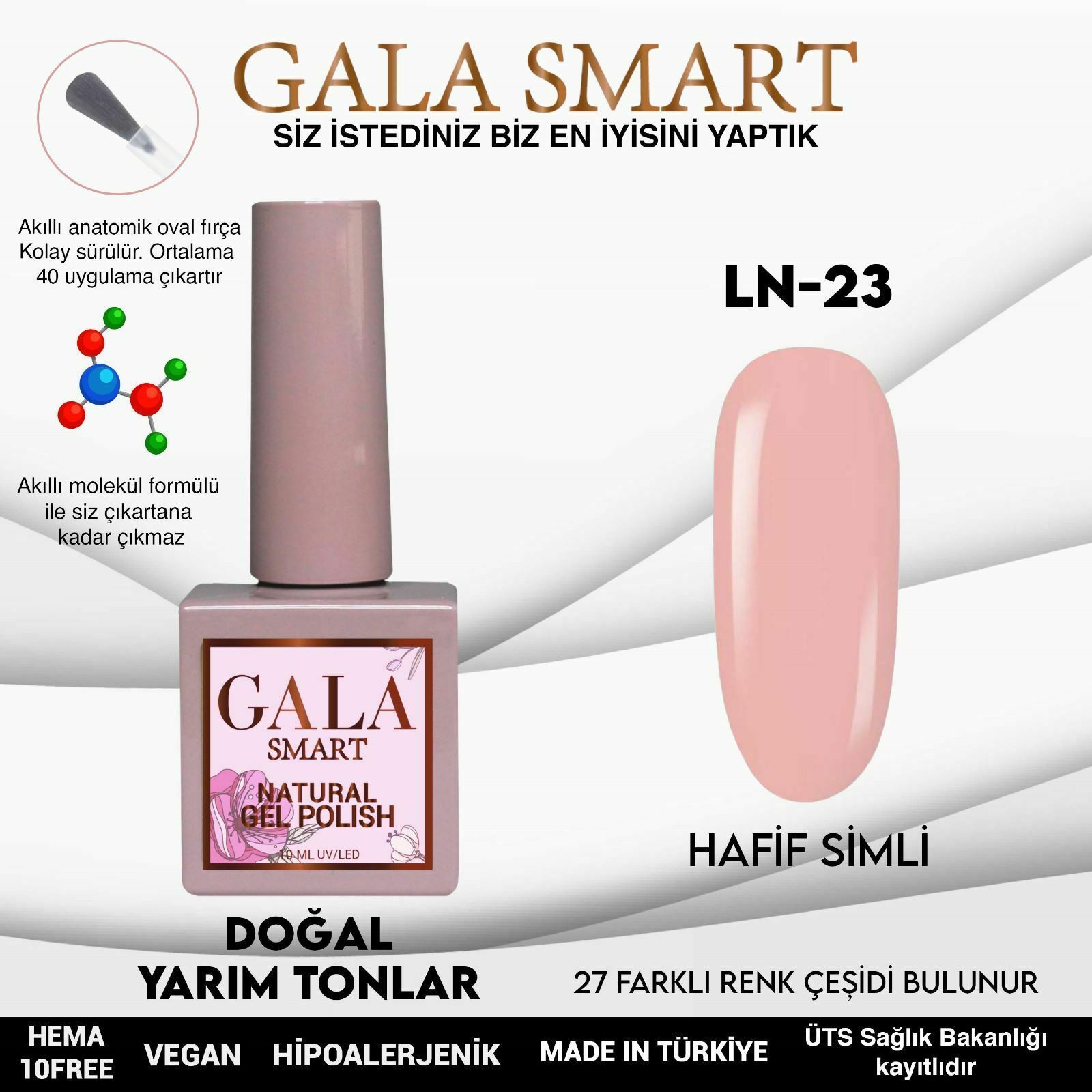 GALA NATURAL KALICI OJE 10 mle LN23