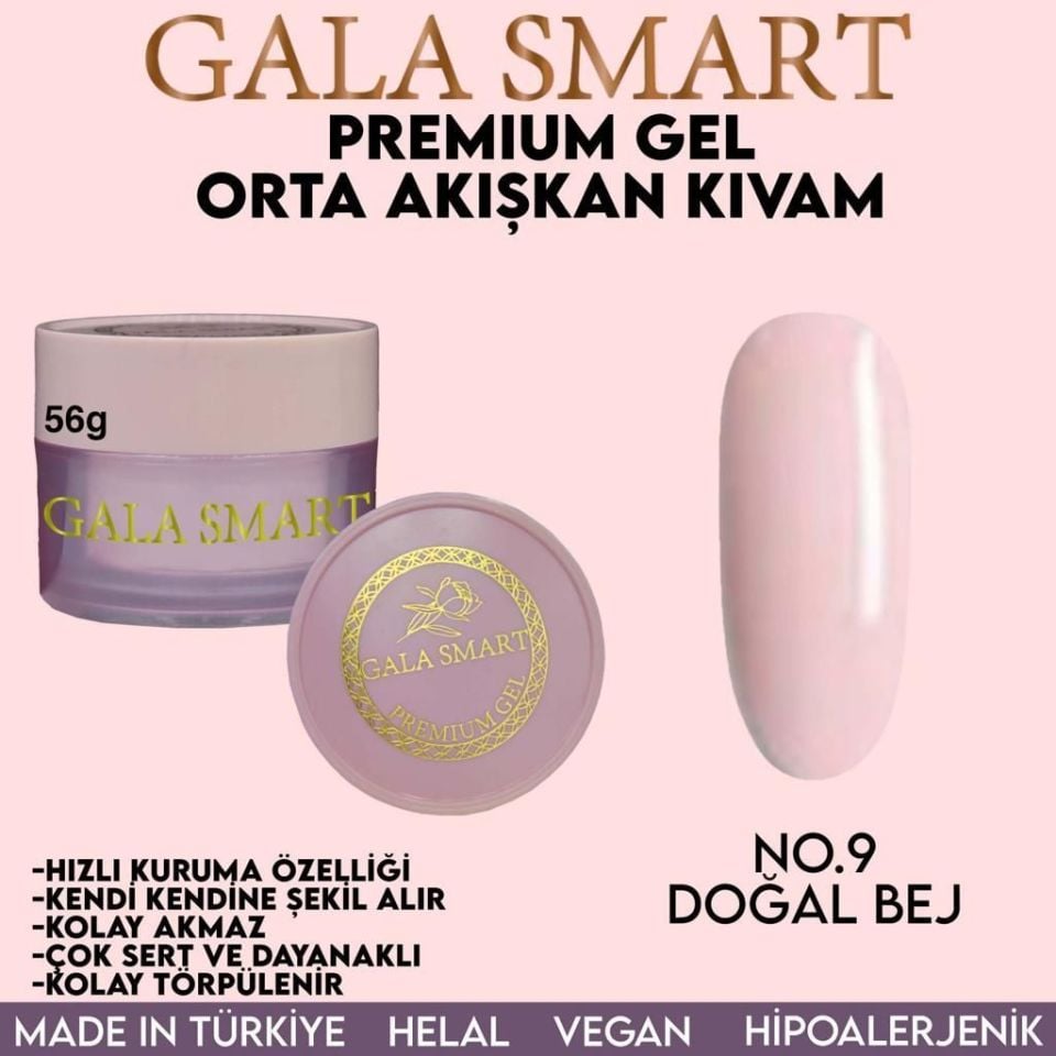GALA SMART PREMİUM SOFT JEL 56GR NO:09