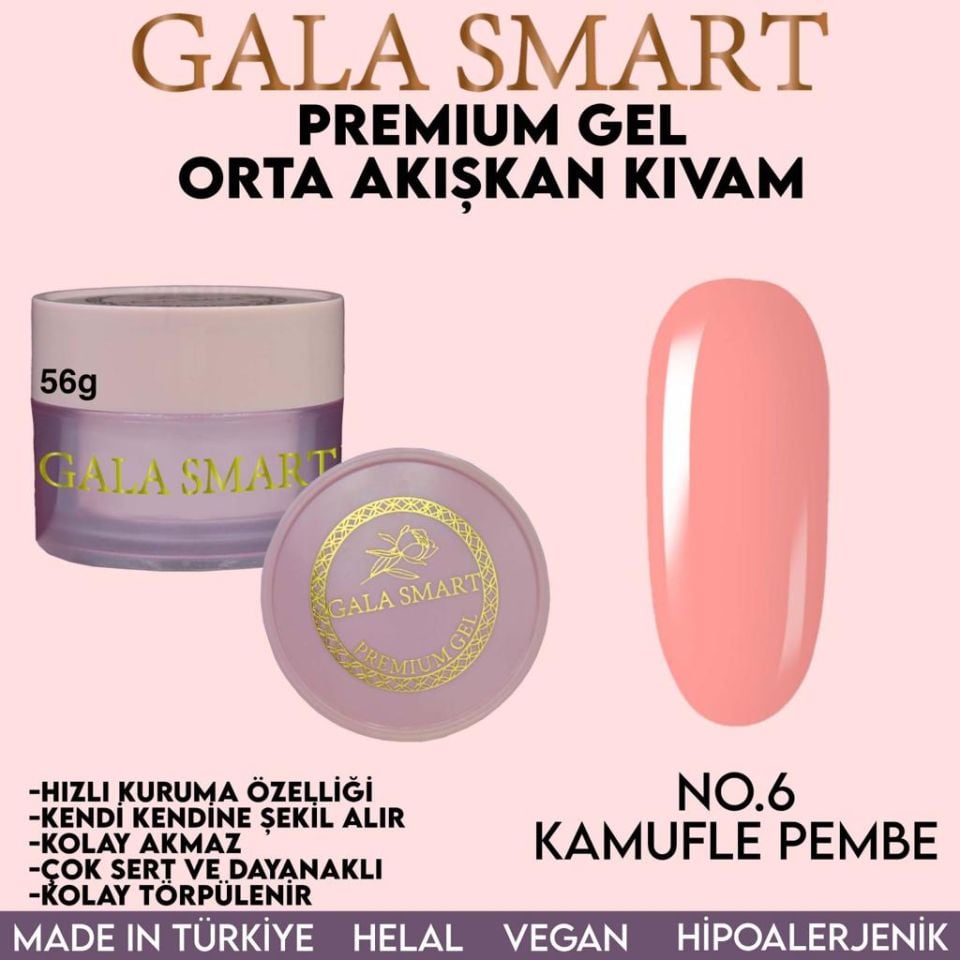 GALA SMART PREMİUM SOFT JEL 56GR NO:06