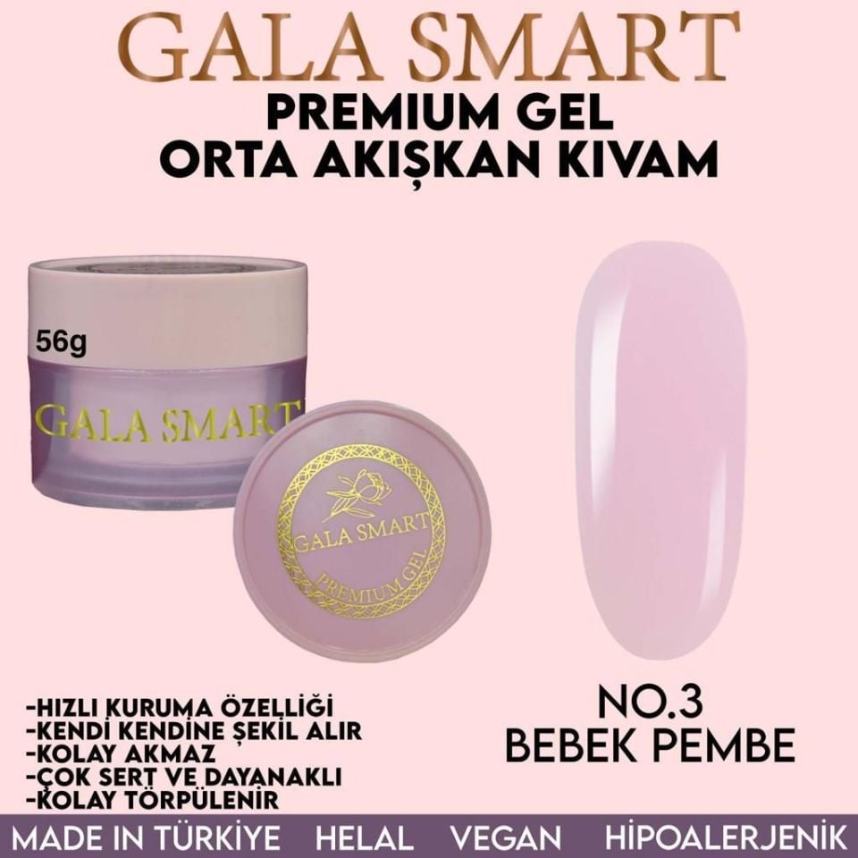 GALA SMART PREMİUM SOFT JEL 56GR NO:03