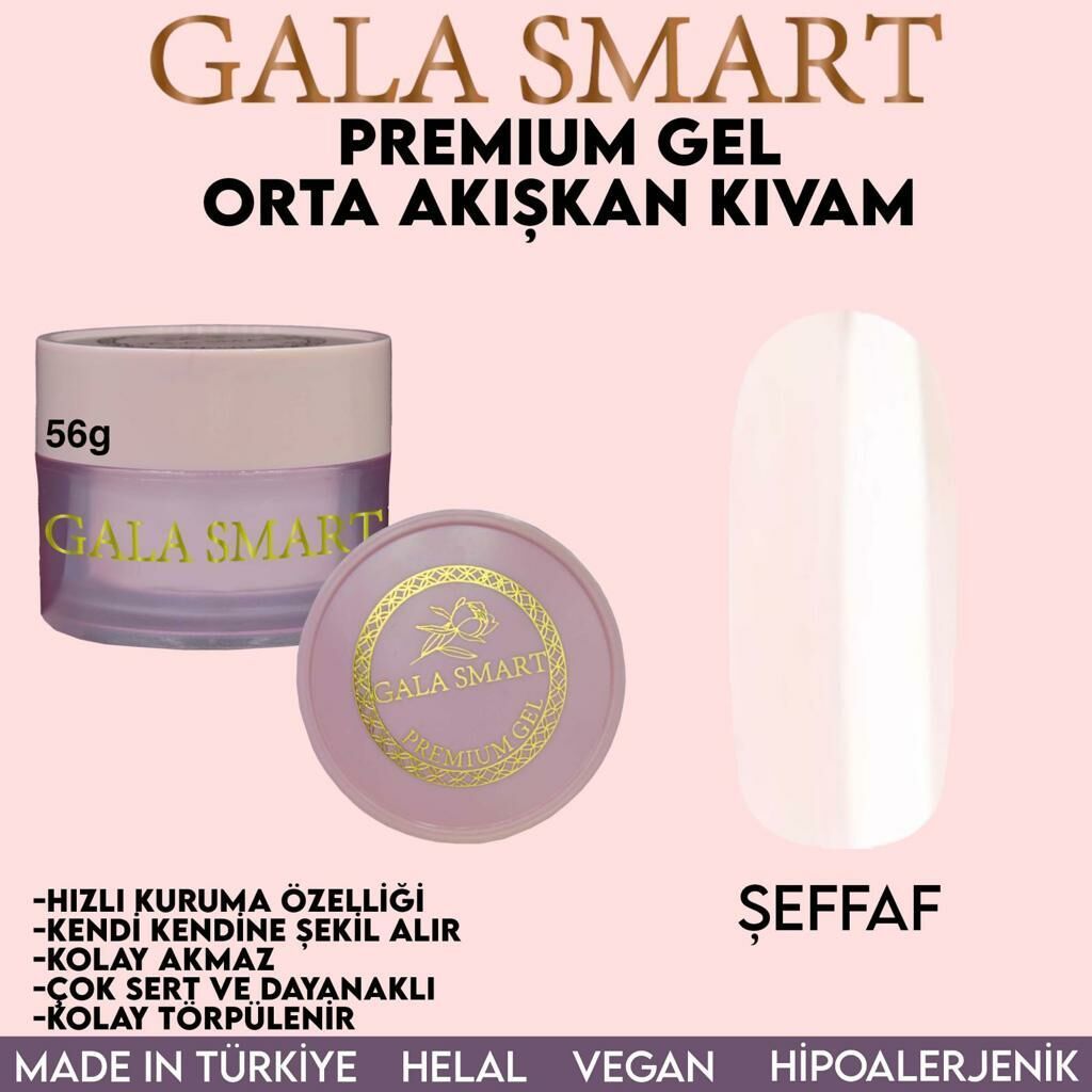 GALA SMART PREMİUM SOFT JEL 56GR ŞEFFAF