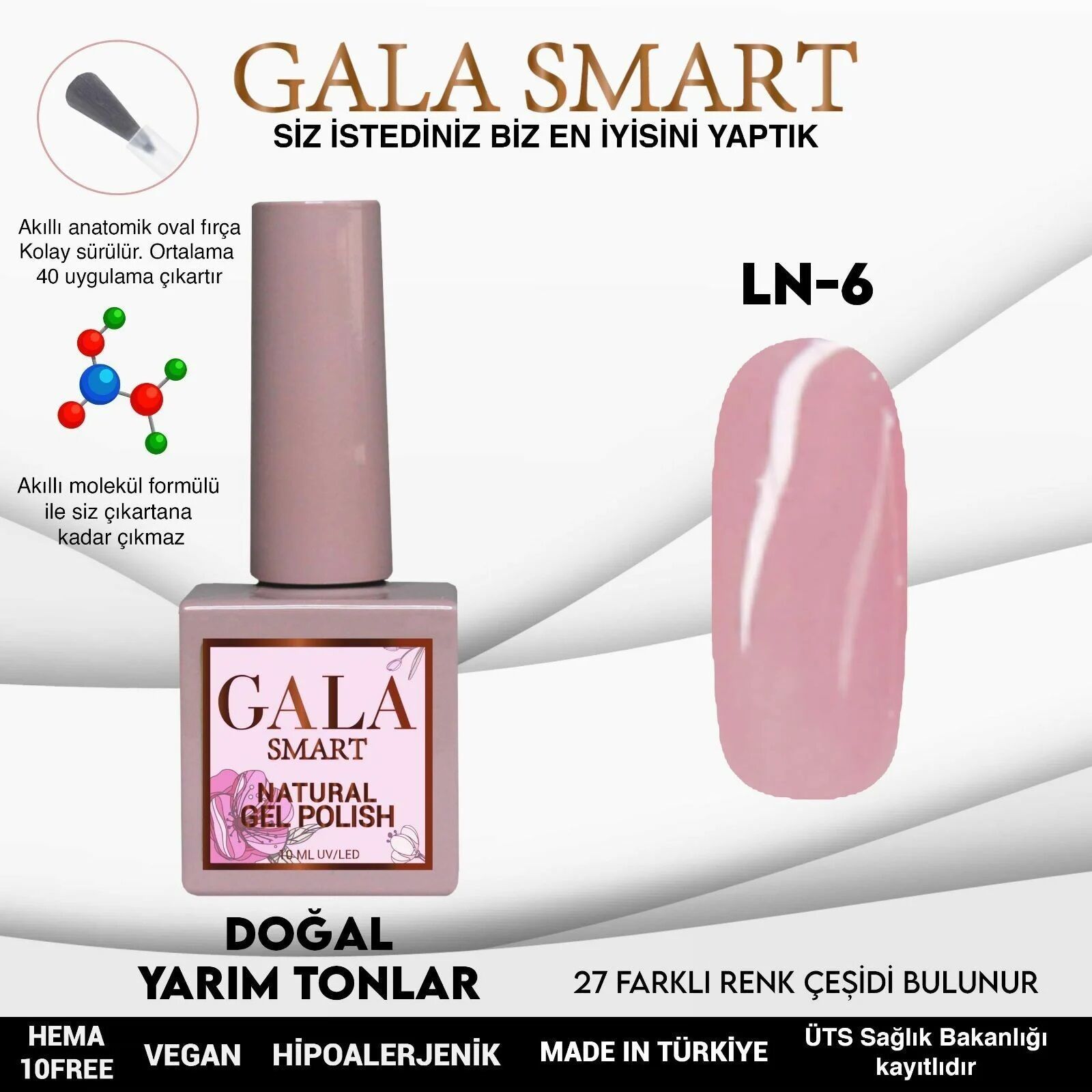GALA NATURAL KALICI OJE 10 mle LN6