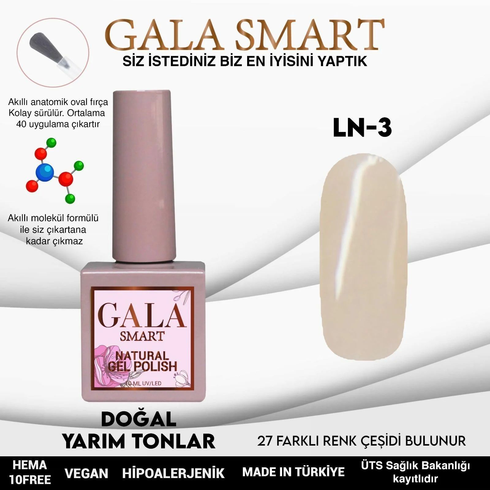 GALA NATURAL KALICI OJE 10 mle LN3