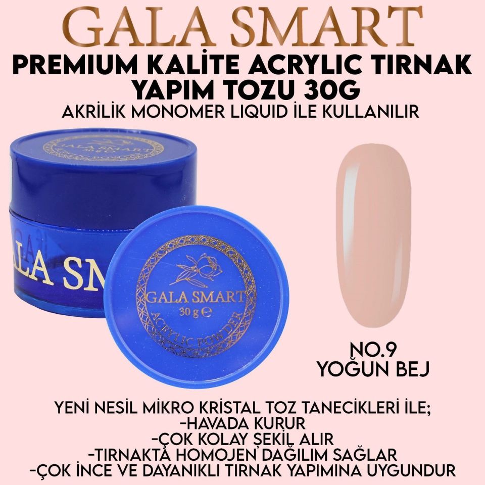 AKRİLİK TOZ PREMİUM 30 g - NO:9