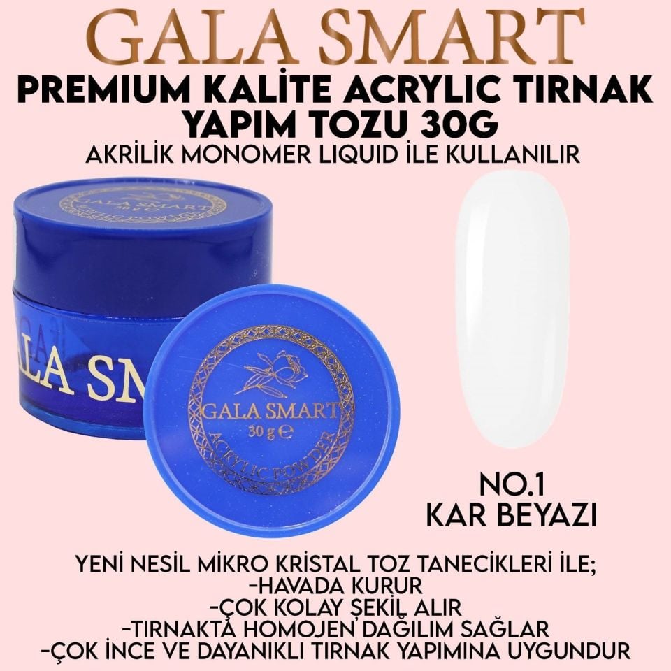 AKRİLİK TOZ PREMİUM 30 g - NO:1