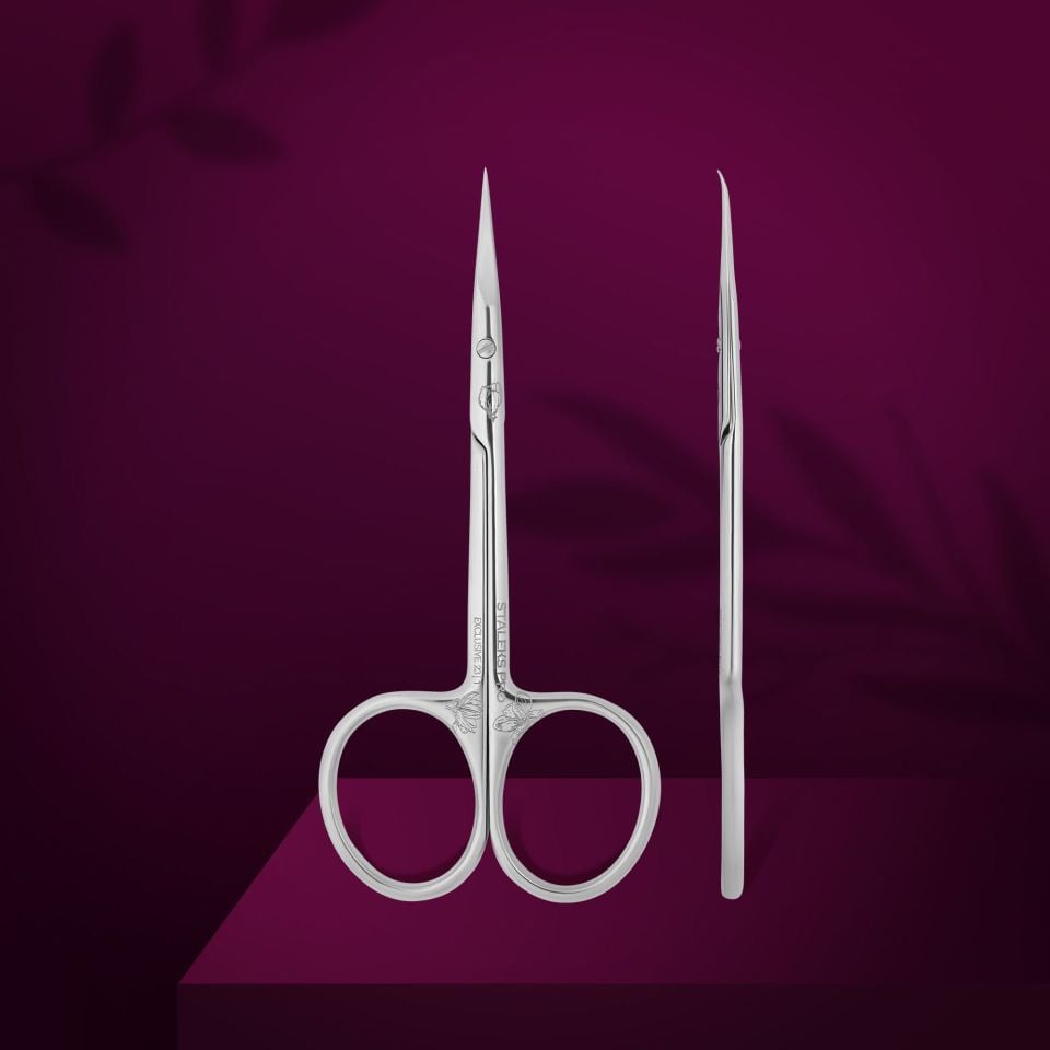 STALEKS PROFESSİONAL KANCALI ET MAKASI EXCLUSIVE 23 TYPE 1 (magnolia)